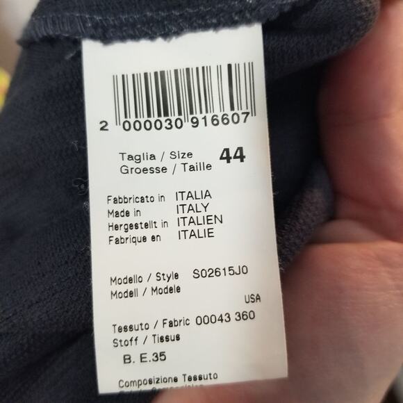 Peserico A-Line Gray Dress Solid  Career Dress - Picture 8 of 9